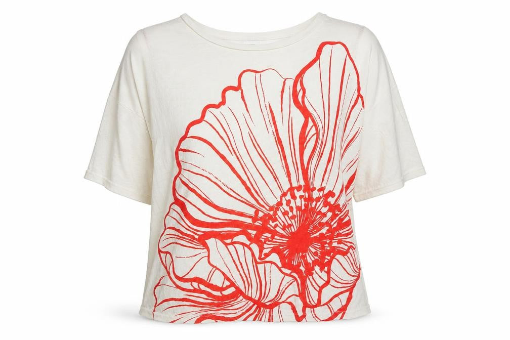 Roman Womens White Floral  Basic Blouse Size 12
