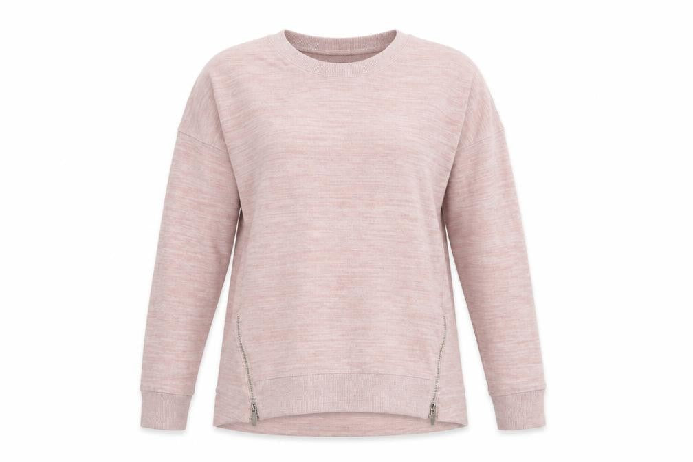 Peacocs Womens Pink   Pullover Sweatshirt Size 10