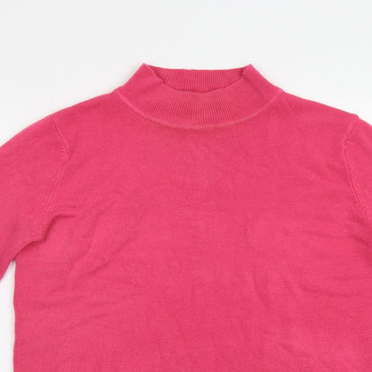 Marks & Spencer Womens Pink   Pullover Jumper Size S