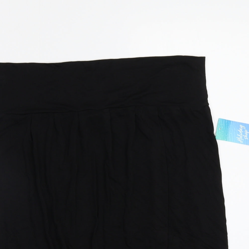 Papaya Womens Black   Basic Blouse Size 16