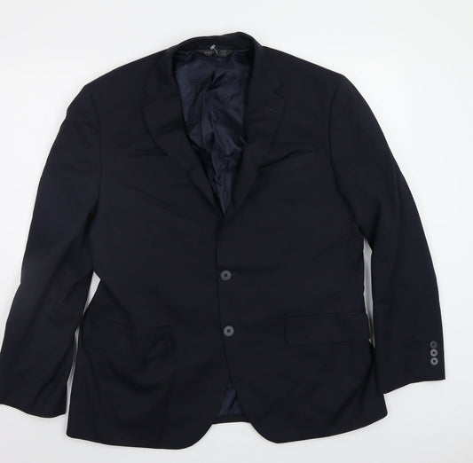 M&S Mens Blue   Jacket Blazer Size 42