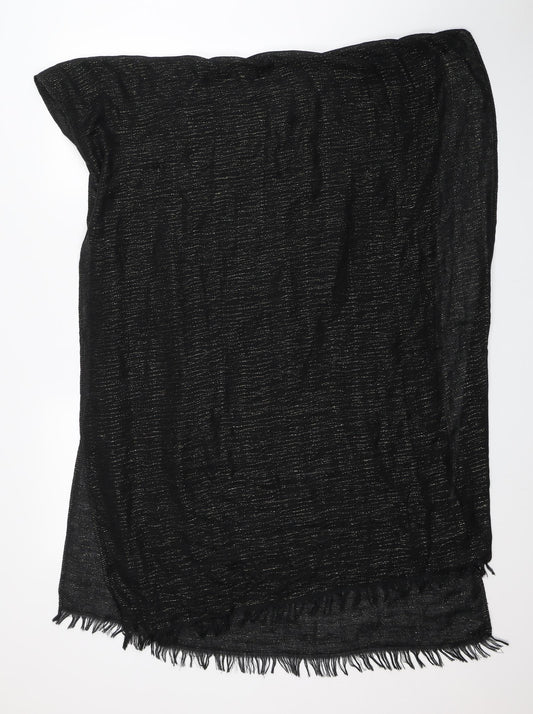 Preworn Unisex Black    Scarf