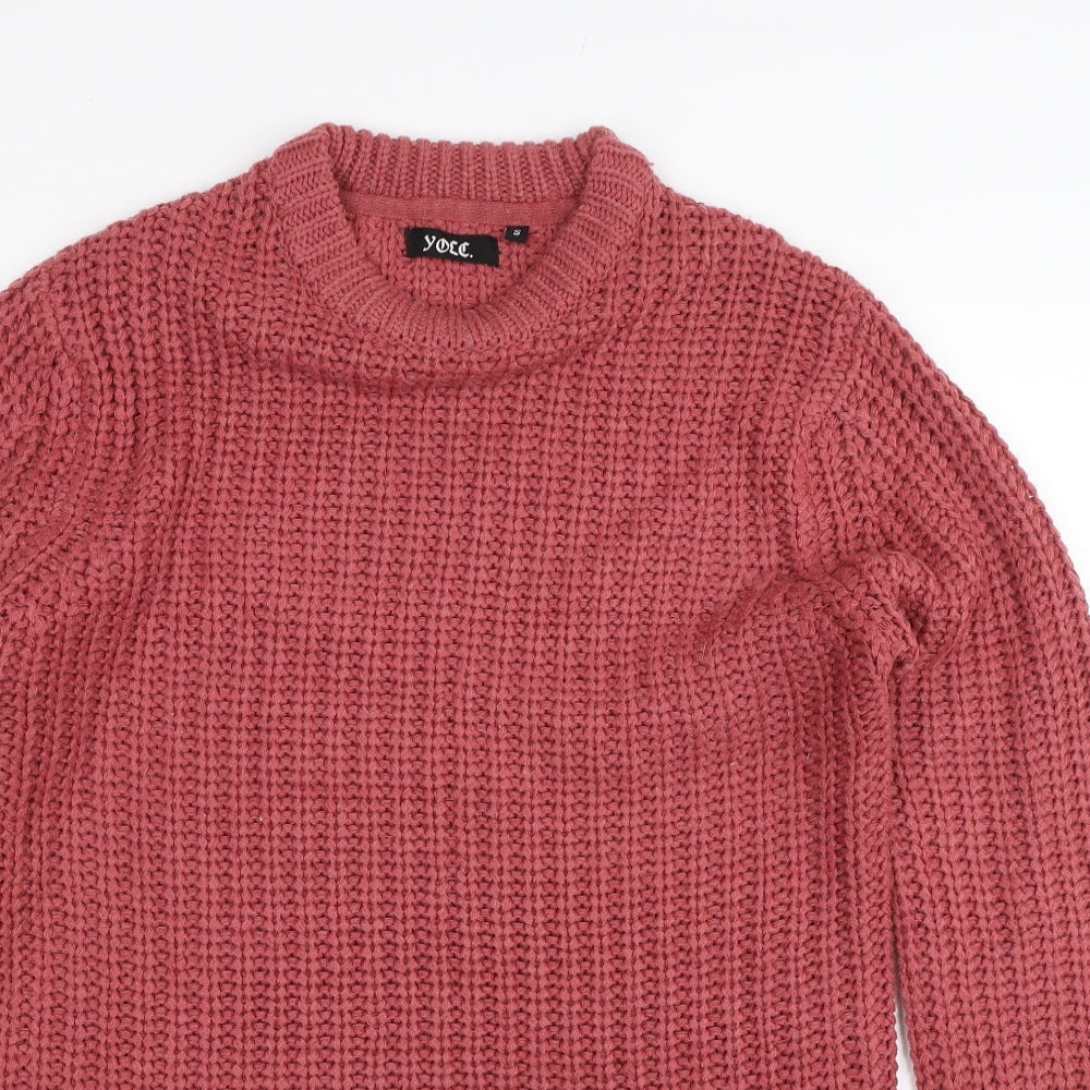 Yole Mens Red   Pullover Jumper Size S