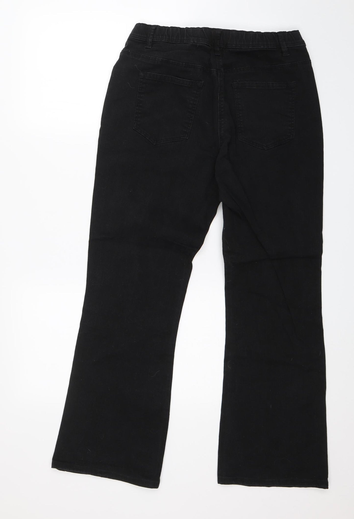 Christie Womens Black   Bootcut Jeans Size 14 L26 in