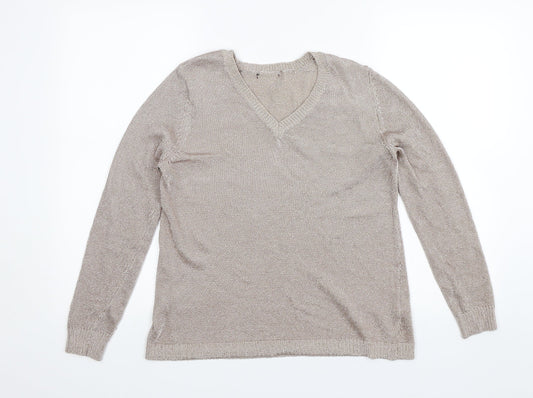 Preworn Womens Pink   Pullover Jumper Size 14
