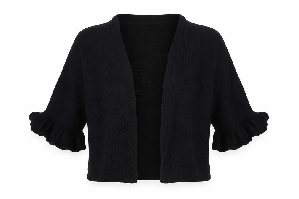 Papaya Womens Black   Cardigan Jumper Size S