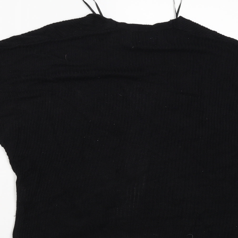 Papaya Womens Black   Cardigan Jumper Size S