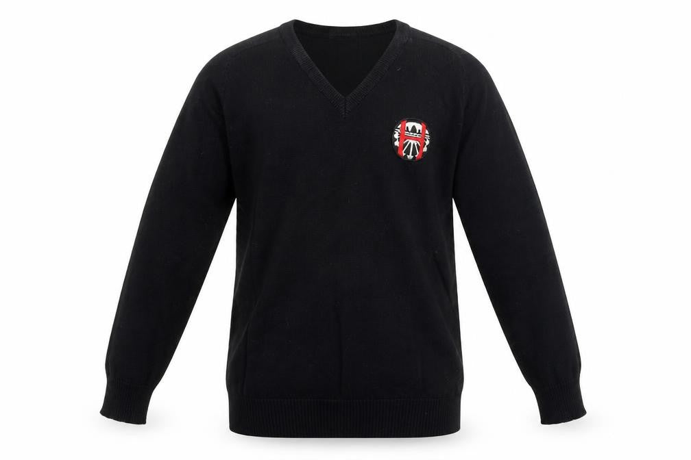 Trutex Boys Black   Pullover Jumper Size 11-12 Years