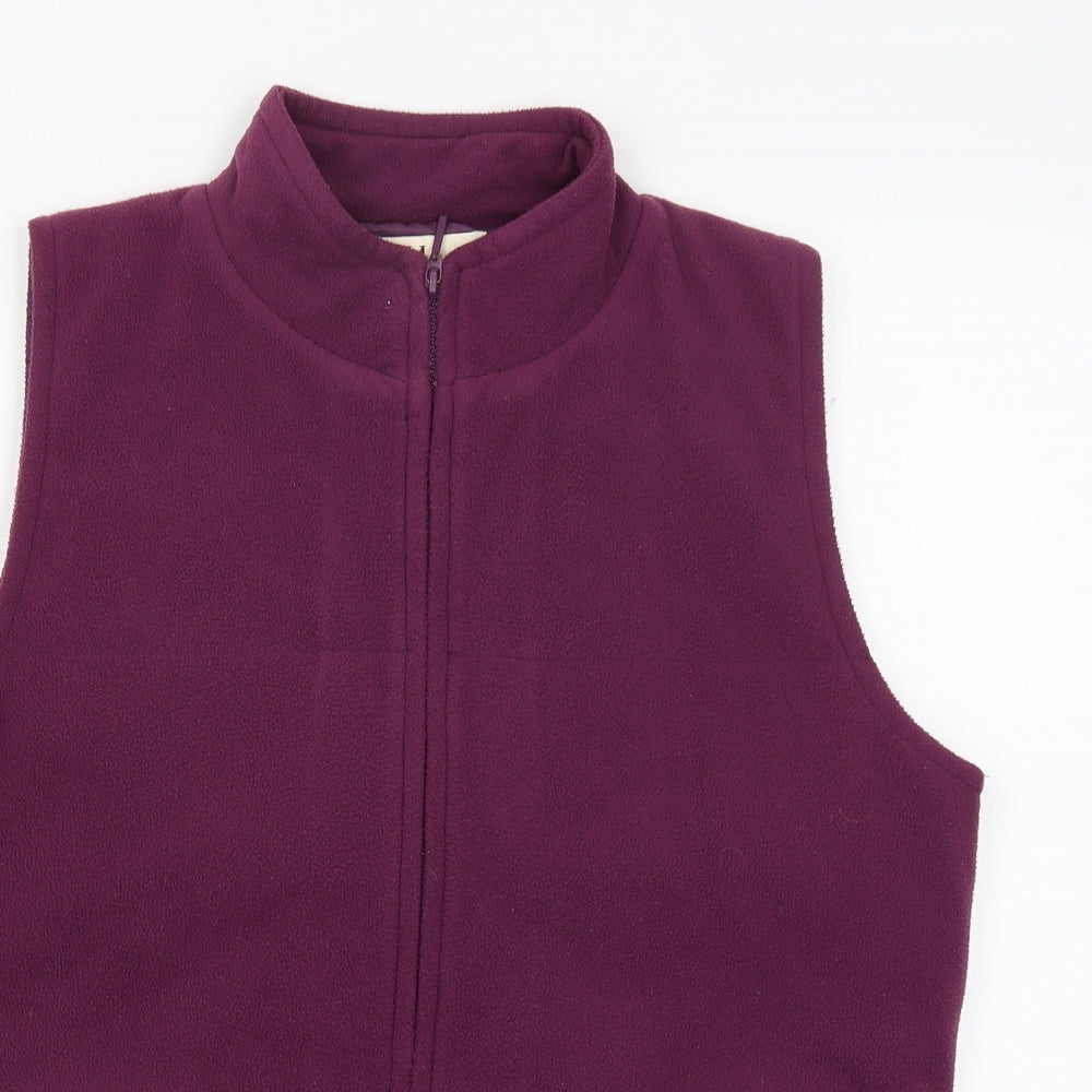 EWM Womens Purple   Jacket Coatigan Size M