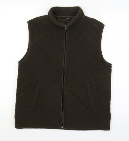 Additional front view of Dunnes women’s green jacket coatigan, size UK 10