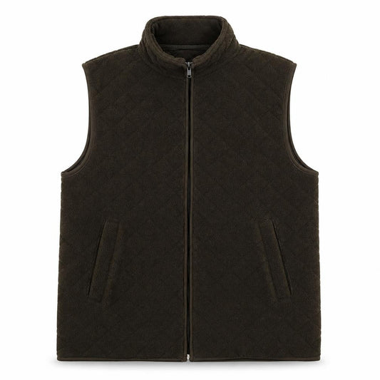 Front view of Dunnes women’s green jacket coatigan, size UK 10