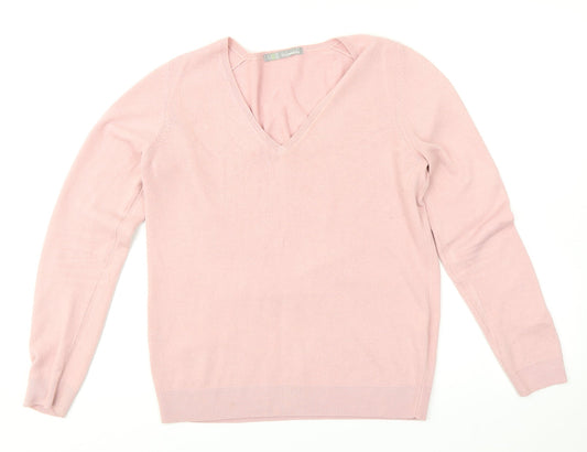 M&S Womens Pink   Pullover Jumper Size 8