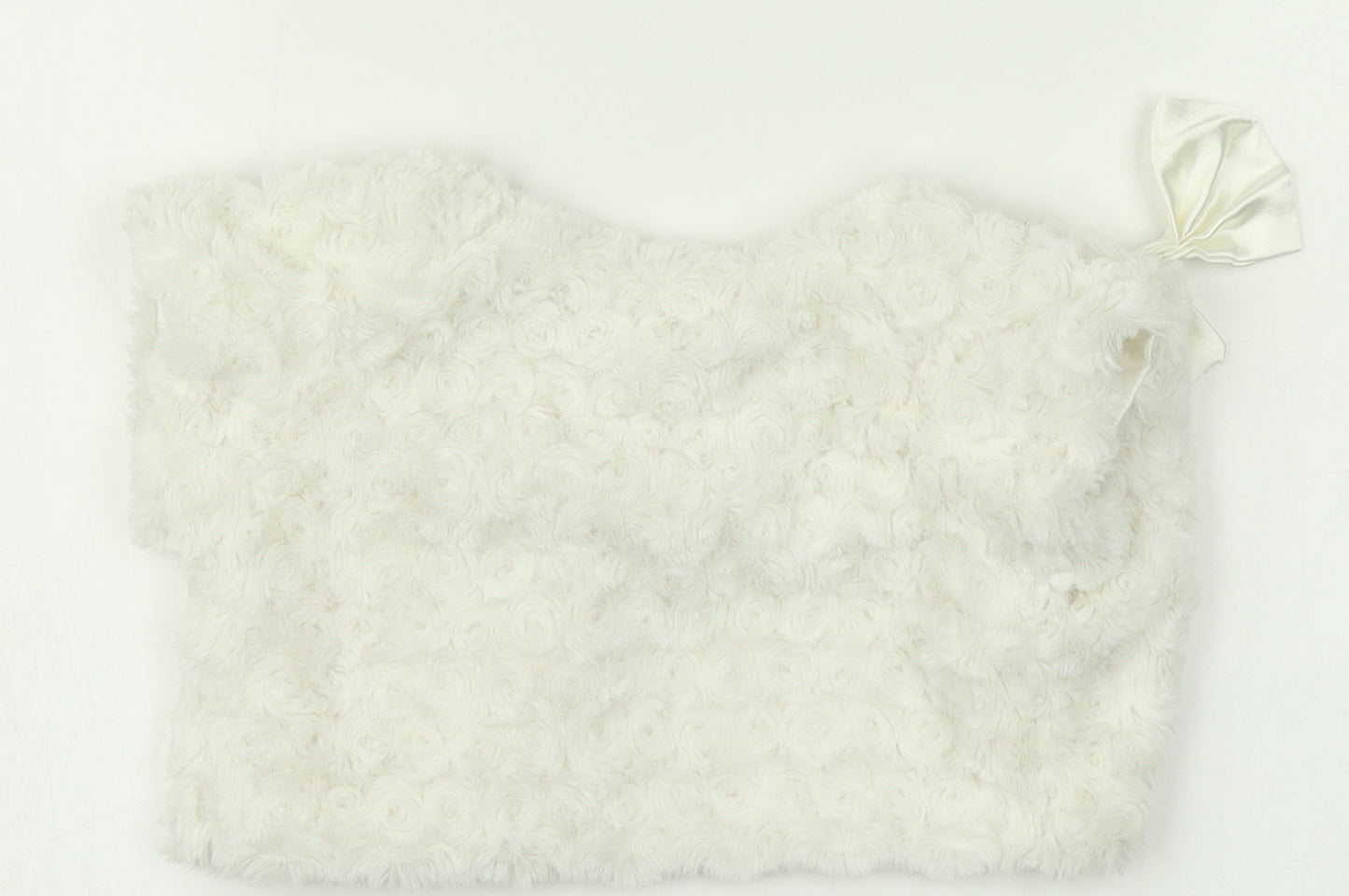 Young Dimension Girls White   Vest Jumper Size 2-3 Years