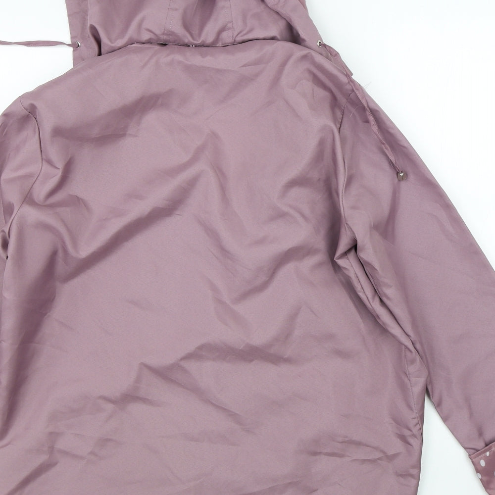 Anne De Lancay Womens Pink   Jacket Coat Size S