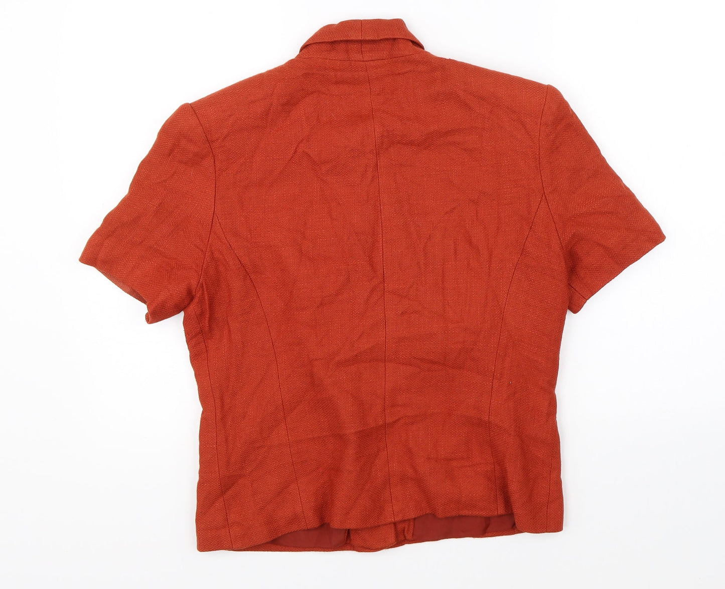 BHS Womens Orange   Jacket Blazer Size 12