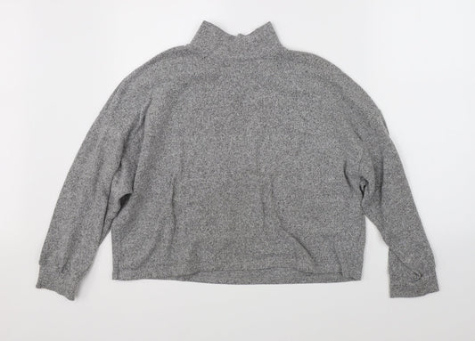 New Look Womens Grey  Knit Pullover Jumper Size M