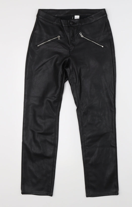 Divided Womens Black   Straight Jeans Size 10 L26 in