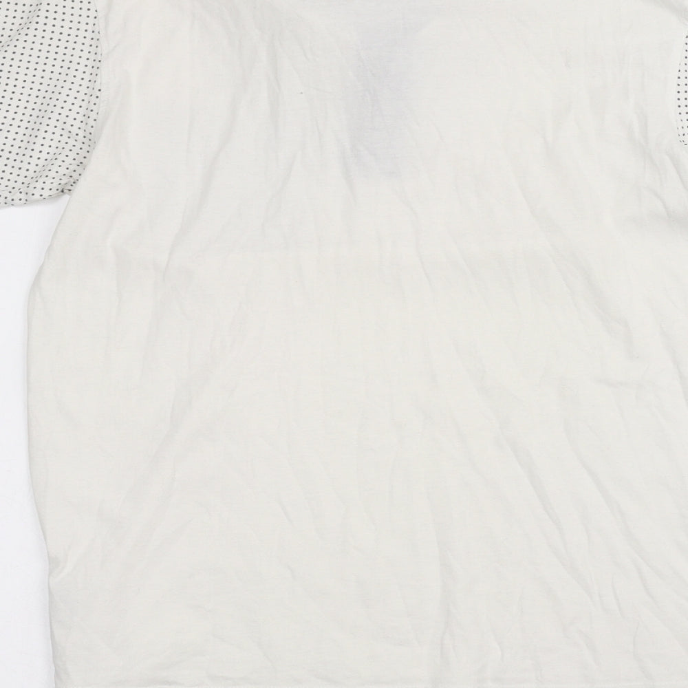 Soul Star Mens White    Polo Size M