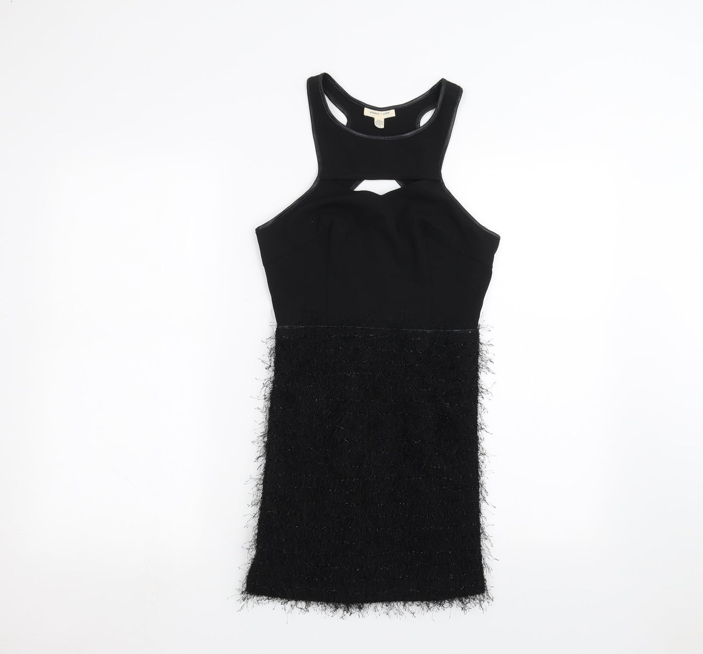 Silence + Noise Womens Black   A-Line  Size XS