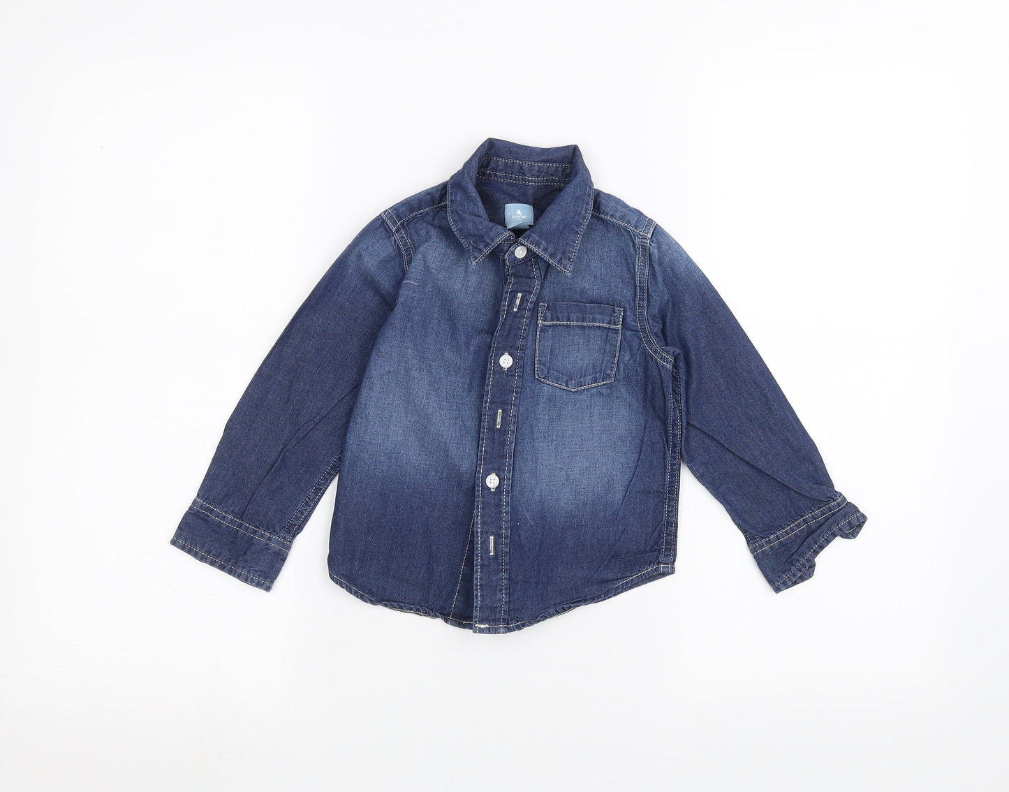 Gap Girls Blue  Denim Jacket  Size 3 Years