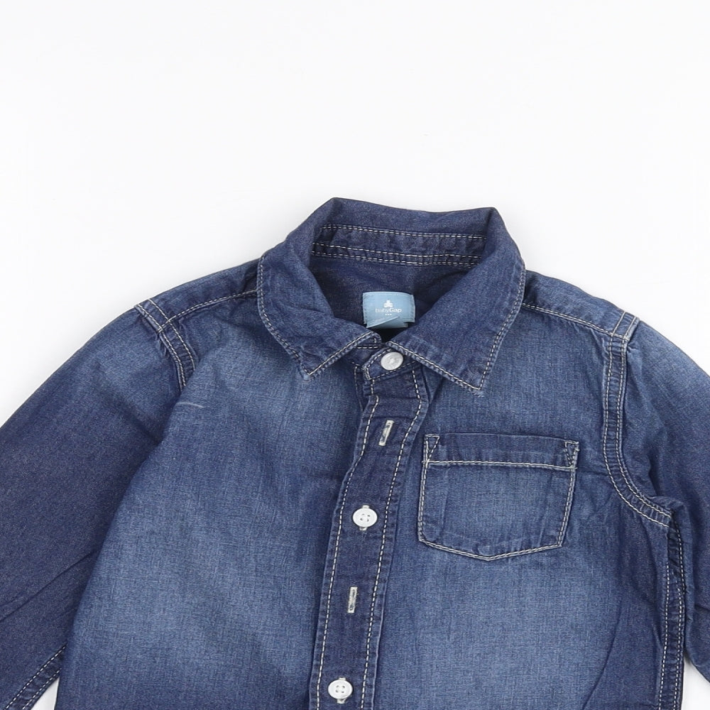 Gap Girls Blue  Denim Jacket  Size 3 Years