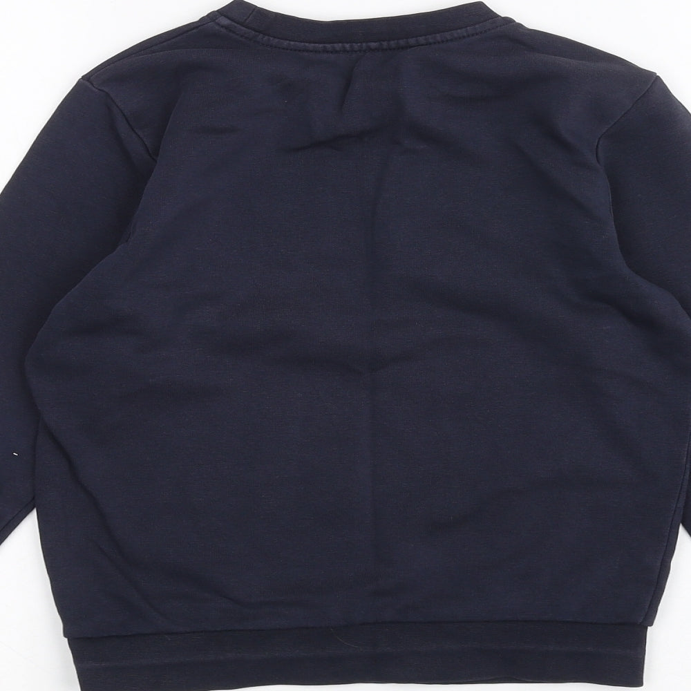 George Boys Blue   Pullover Jumper Size 6-7 Years