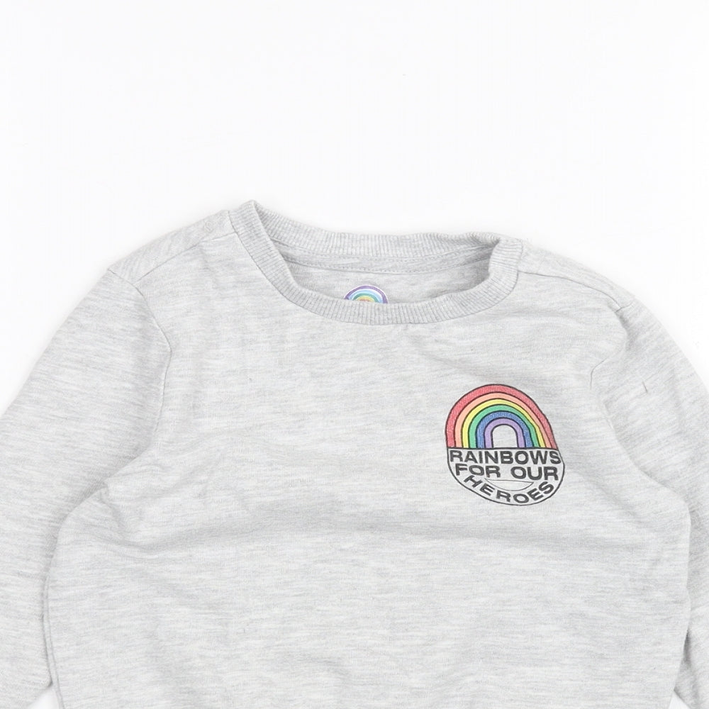 F&F Baby Grey   Pullover Jumper Size 18-24 Months