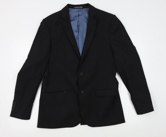 Preworn Mens Black   Jacket Blazer