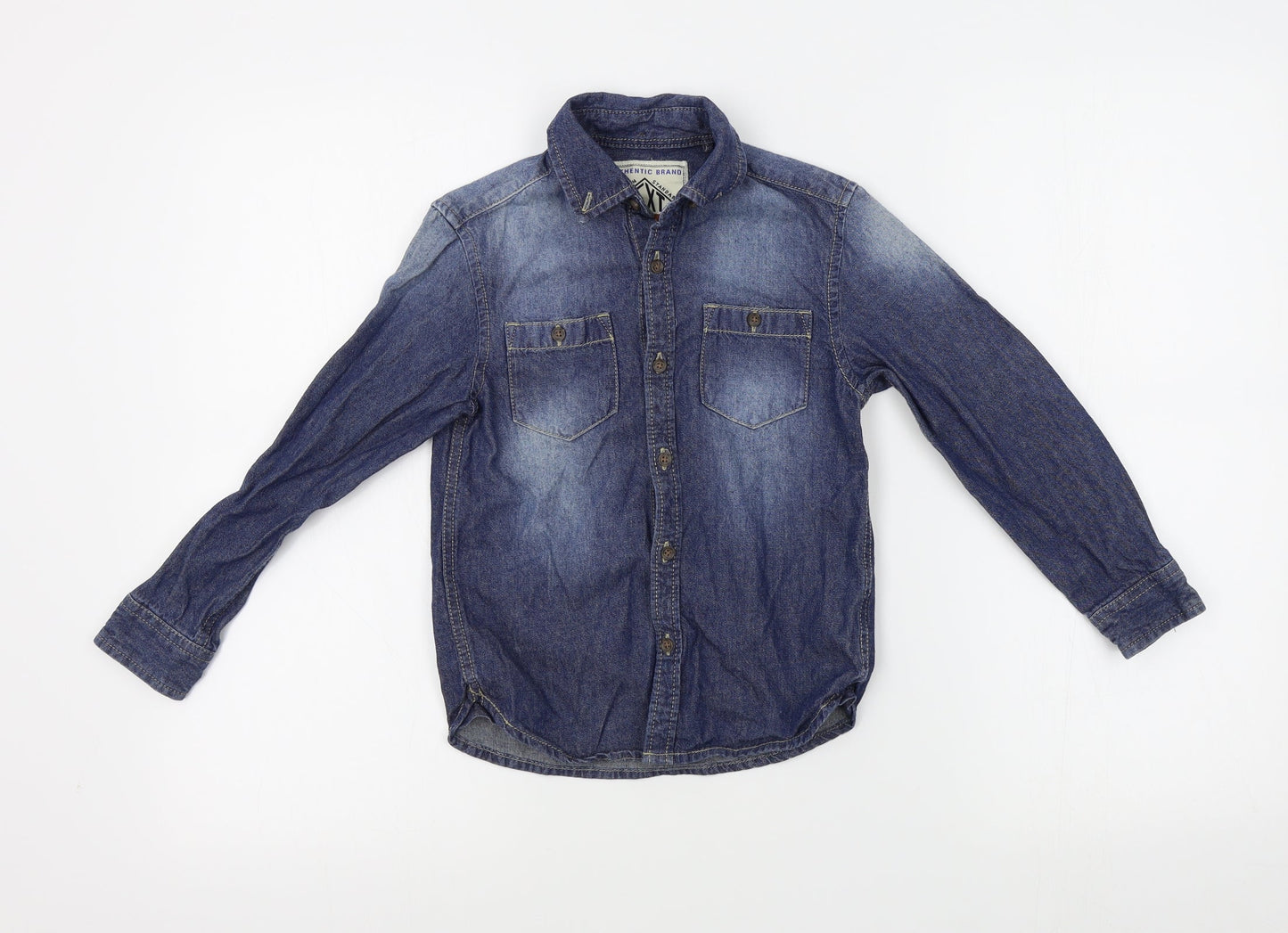 NEXT Boys Blue  Denim Jacket  Size 6 Years