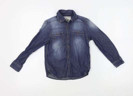 NEXT Boys Blue  Denim Jacket  Size 6 Years