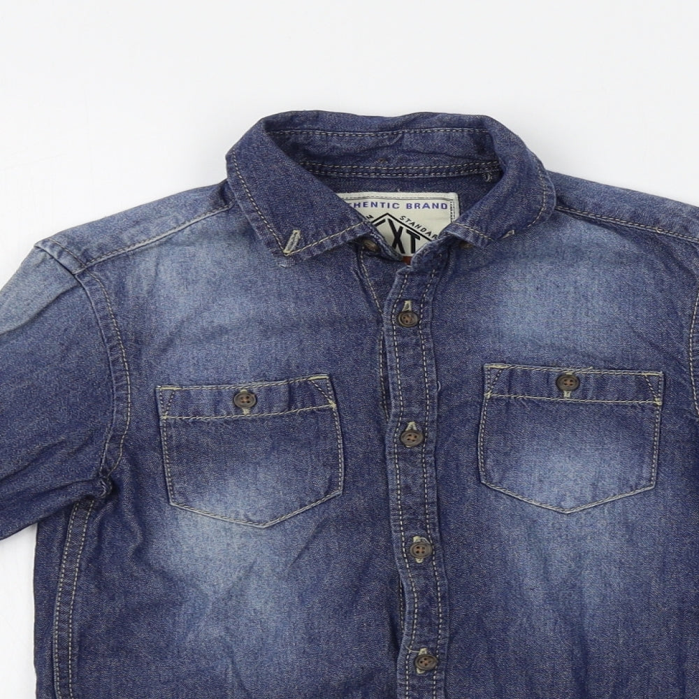 NEXT Boys Blue  Denim Jacket  Size 6 Years