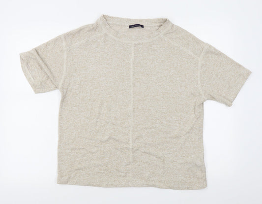 M&S Womens Beige   Pullover Jumper Size 12