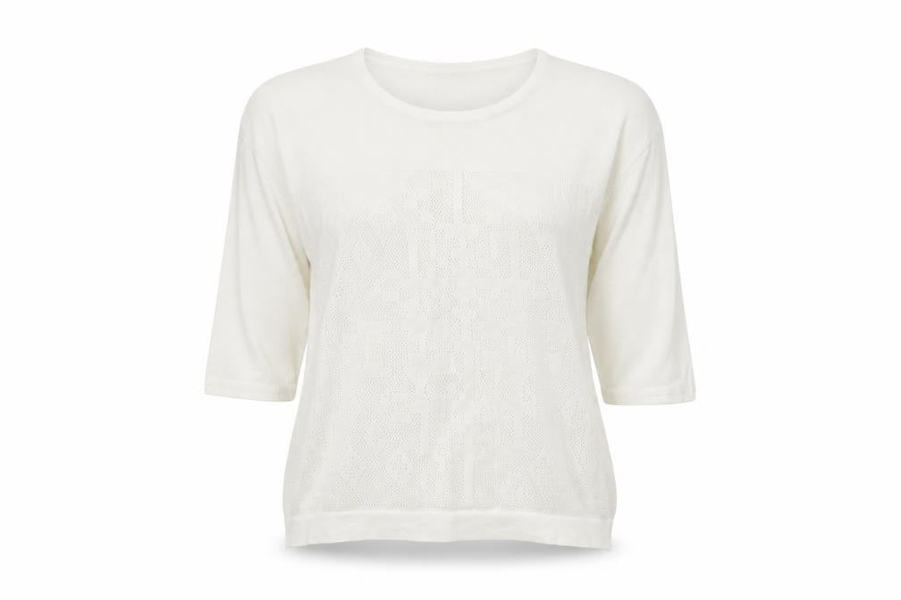 redout Womens White   Pullover Jumper Size 10