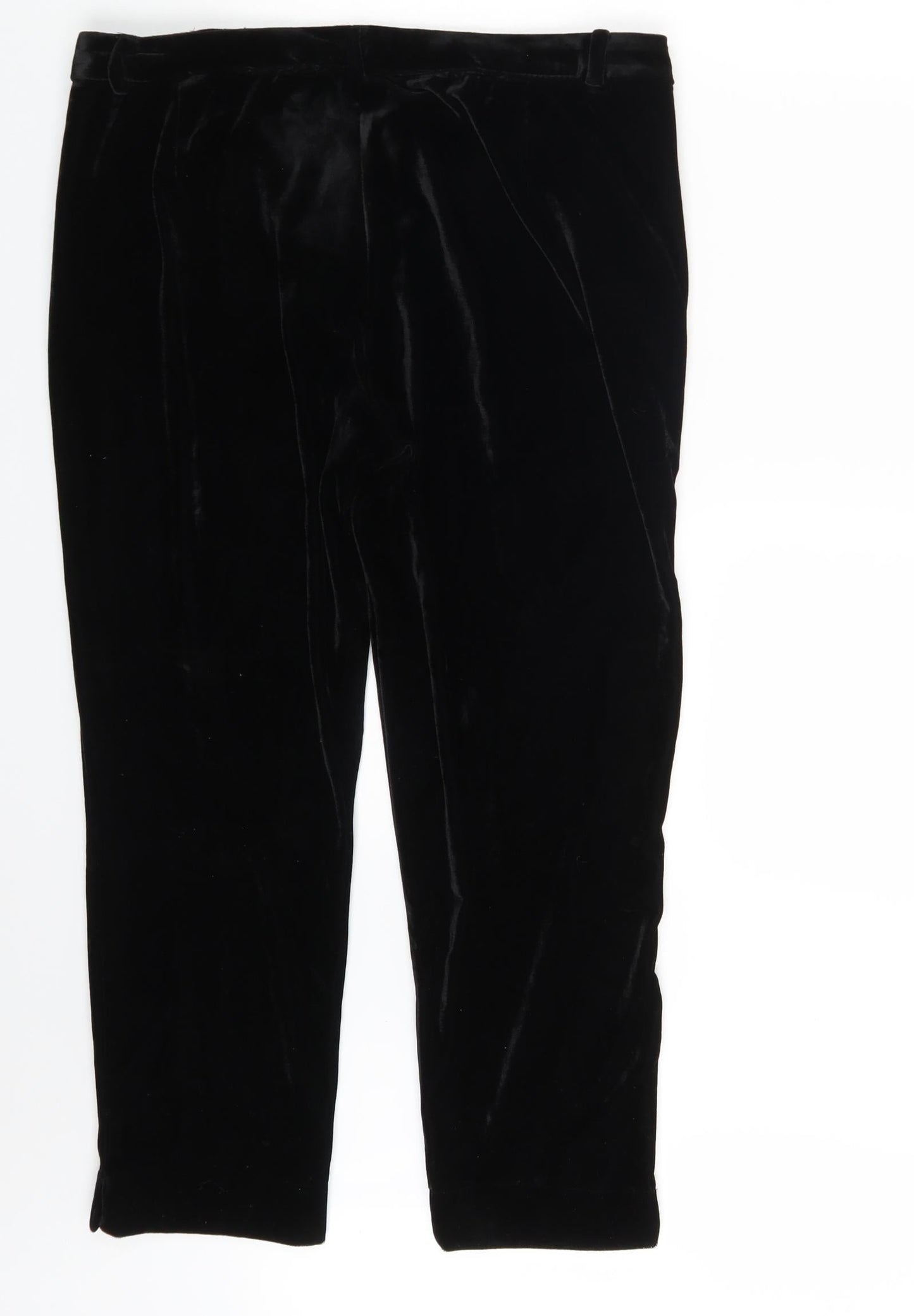 St Tropez Womens Black   Capri Trousers Size L L24 in