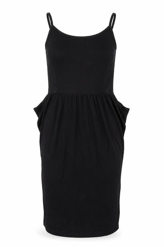 Miss Selfridge Womens Black   T-Shirt Dress  Size 10
