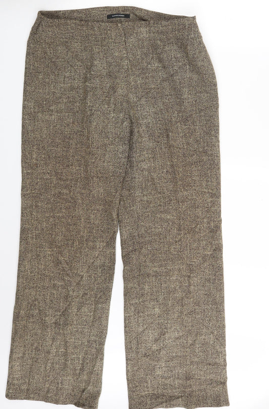 Dunnes Stores Womens Beige   Dress Pants Trousers One Size L30 in