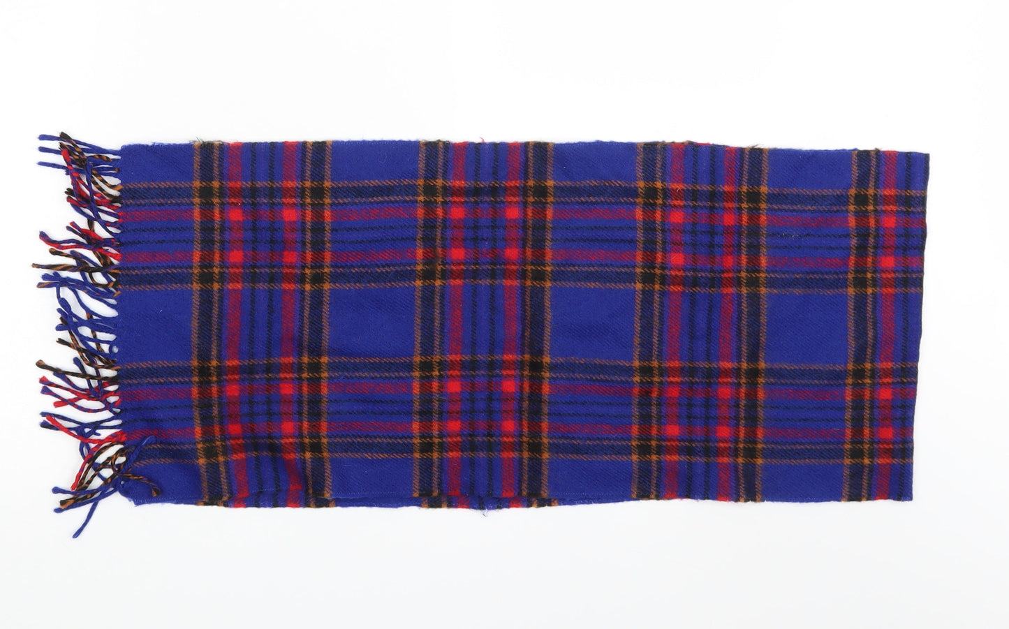 Preworn Unisex Multicoloured Check   Scarf