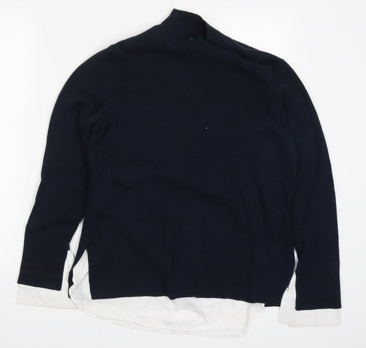 NEXT Womens Blue  Knit Pullover Jumper Size 12
