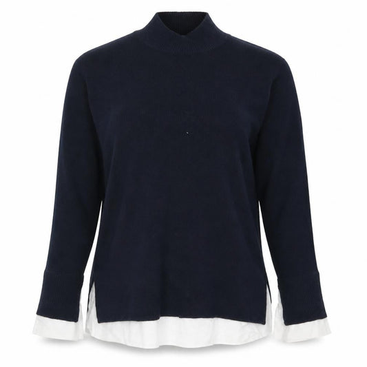 Next Womens Blue  Knit Pullover Jumper Size 12