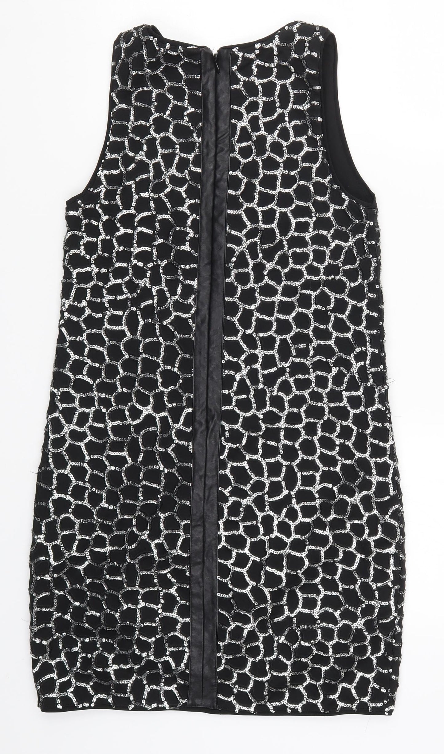 H&M Womens Black Geometric  Mini  Size XS