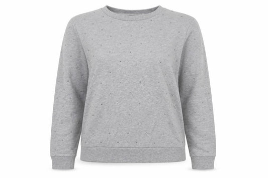 New Look Womens Grey   Pullover Sweatshirt Size 12