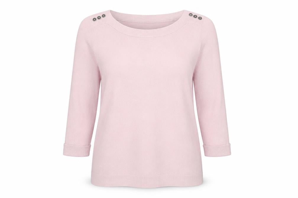 Marks & Spencer Woman Womens Pink  Knit Pullover Jumper Size 14