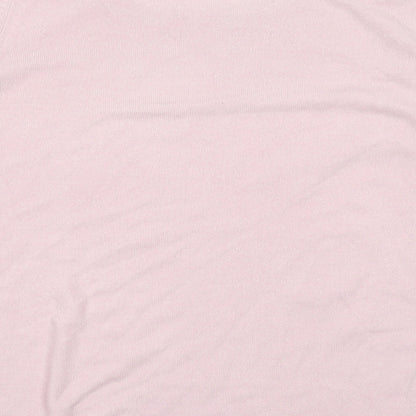 Marks & Spencer Woman Womens Pink  Knit Pullover Jumper Size 14