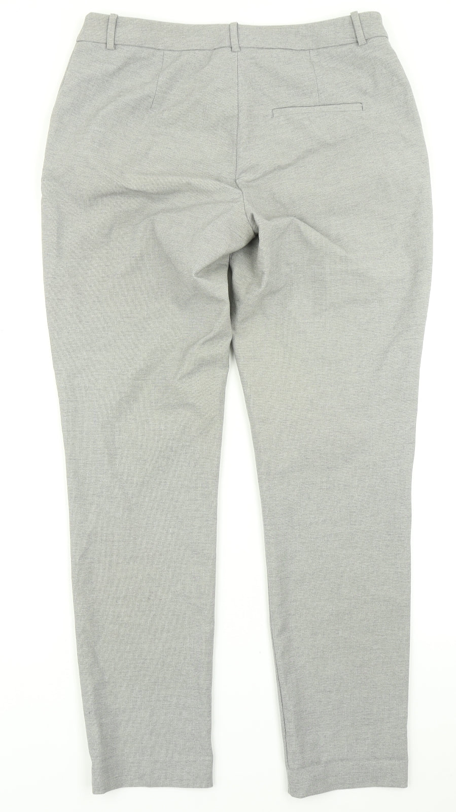 H&M Womens Grey   Trousers  Size 10 L27 in