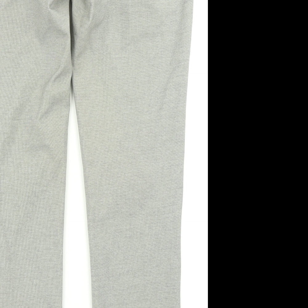 H&M Womens Grey   Trousers  Size 10 L27 in