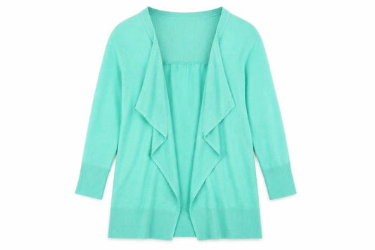 Monsoon Womens Green  Knit Cardigan Jumper Size S