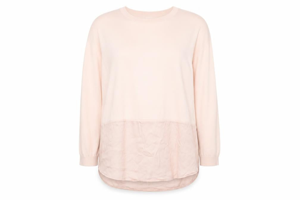 Per Una Womens Pink  Knit Pullover Jumper Size 14
