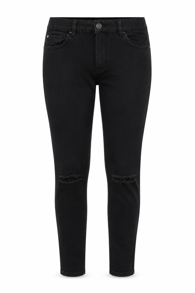 Nutmeg Womens Black  Denim Skinny Jeans Size 10 L29 in