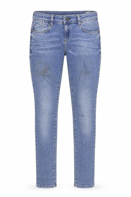 Topshop Womens Blue  Denim Skinny Jeans Size 30 in L32 in