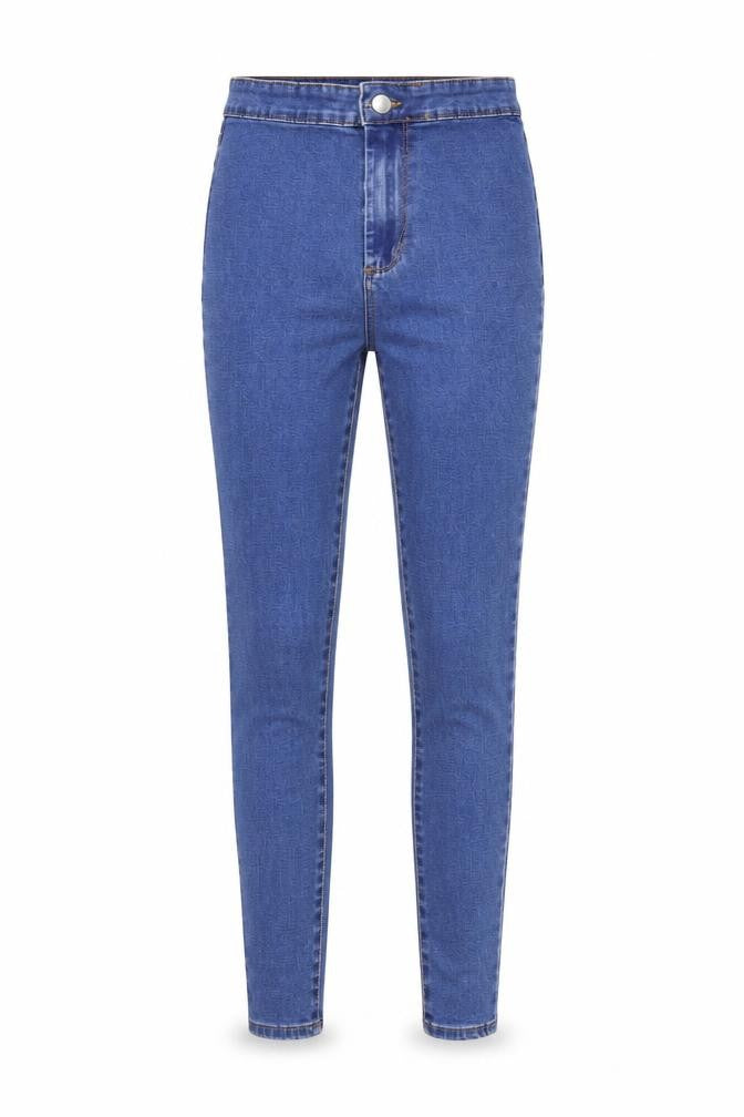 Denim & Co. Womens Blue  Denim Skinny Jeans Size 8 L26 in